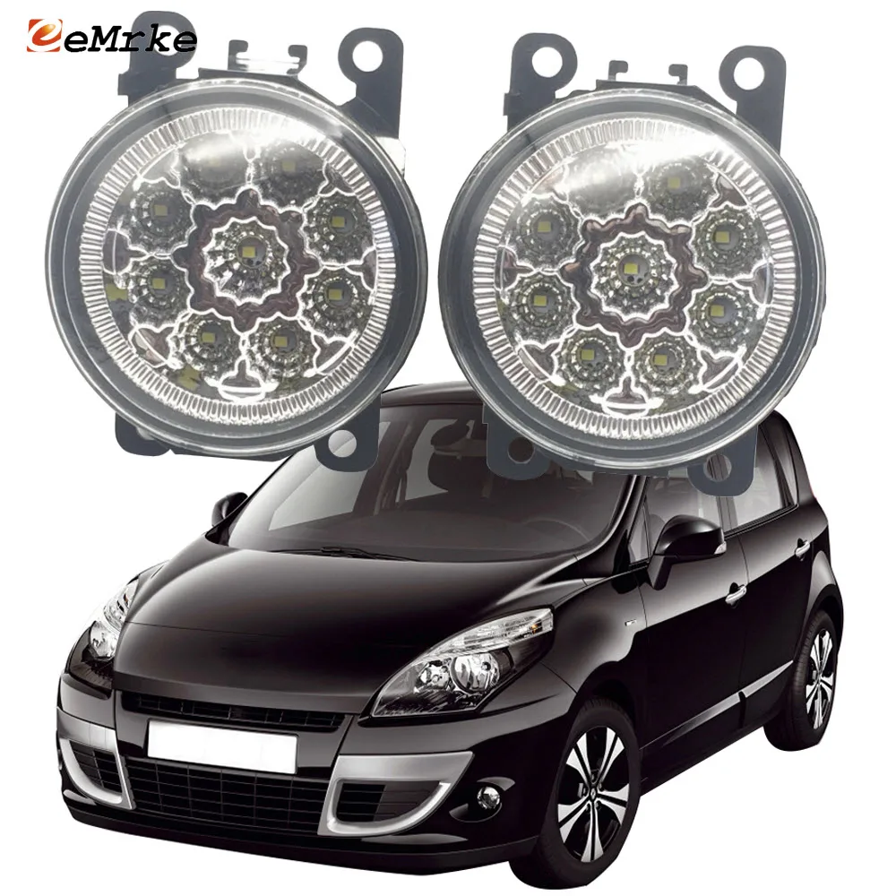 2PCS Car Styling 9-Pieces LED Fog Light Lamp H11 for Renault Scenic 3 JZ 2010 2011 2012 2013 2014 2015 Foglight 12V Halogen DRL
2PCS Car Styling 9-Pieces LED Fog Light Lamp H11 for Renault Scenic 3 JZ 2010 2011 2012 2013 2014 2015 Foglight 12V Halogen DRL