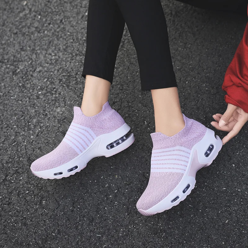 Cushion Women Shoes Slip On Female Sneakers Lightweight Ladies Casual Footwear Outdoor Walking Jogging Tennis Size 35-42 
Cushion Women Shoes Slip On Female Sneakers Lightweight Ladies Casual Footwear Outdoor Walking Jogging Tennis Size 35-42