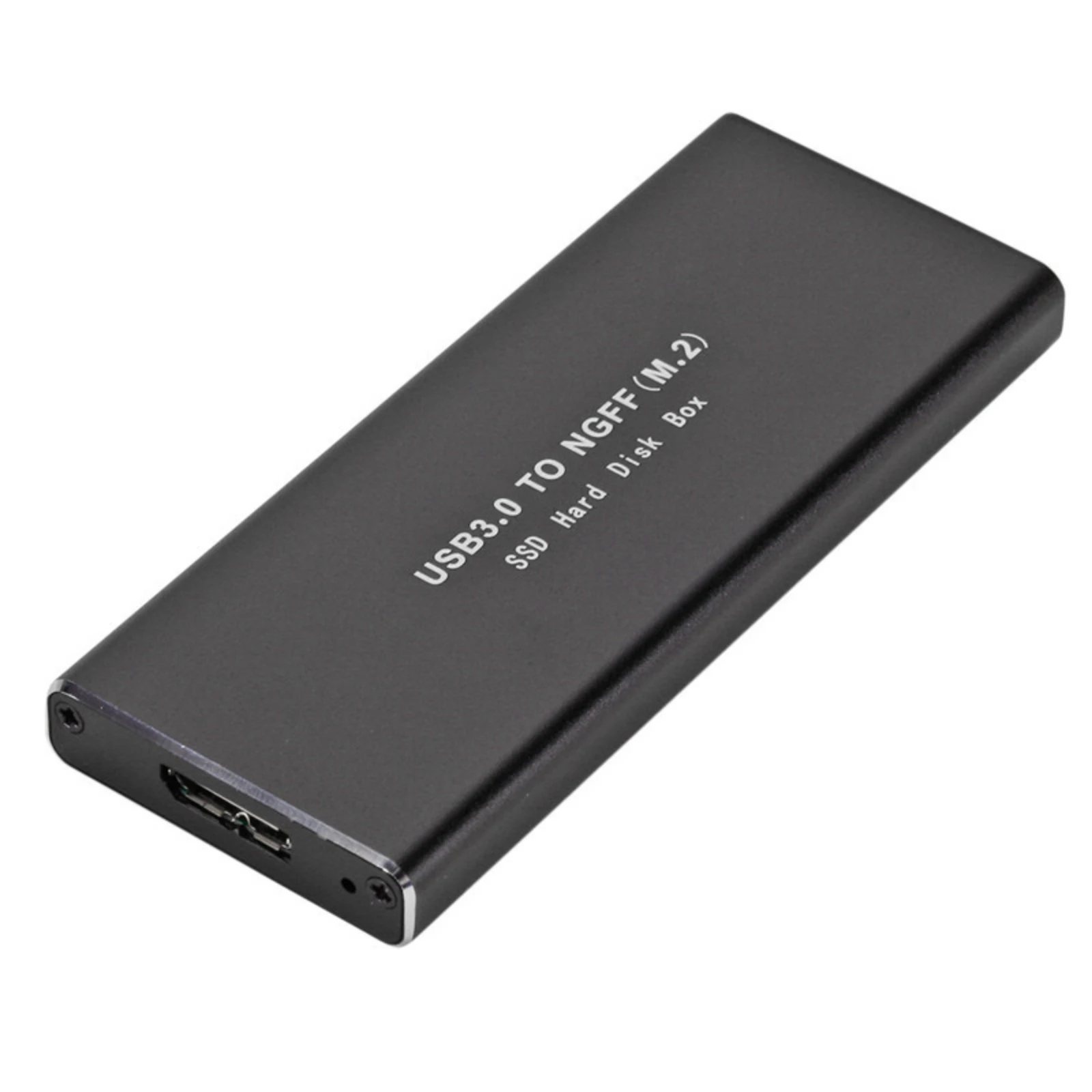 Новый алюминиевый корпус M.2 NGFF B для USB 3.0 Type-C M.2 SSD, портативный внешний твердотельный накопитель
Новый алюминиевый корпус M.2 NGFF B для USB 3.0 Type-C M.2 SSD, портативный внешний твердотельный накопитель