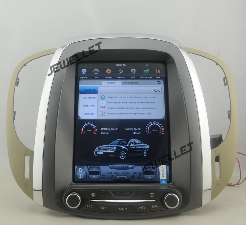 10.4" tesla style vertical screen android 9.0 Six core Car GPS radio Navigation for Buick Lacrosse 2010-2013
10.4" tesla style vertical screen android 9.0 Six core Car GPS radio Navigation for Buick Lacrosse 2010-2013