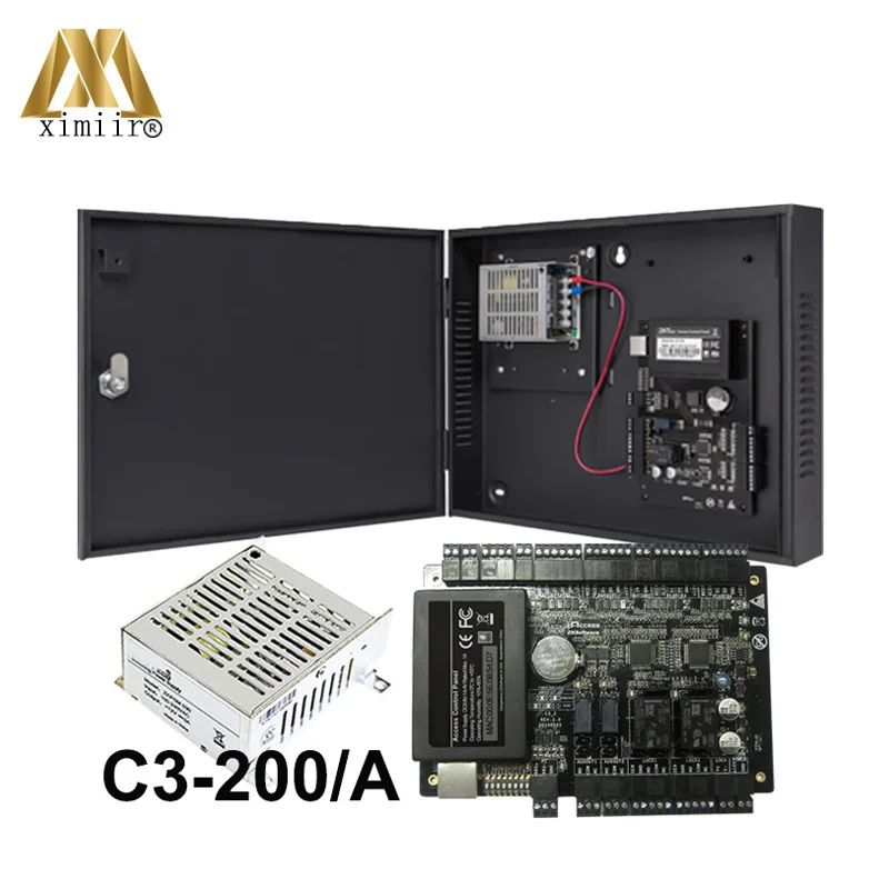 ZK Good Quality TCP/IP Two Door Access Control Board Linux System 12V5A Power Supply Case C3-200/A Control Panel
ZK Good Quality TCP/IP Two Door Access Control Board Linux System 12V5A Power Supply Case C3-200/A Control Panel