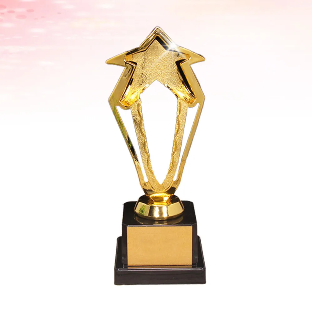 Golden 27.5cm Hollow out Star Design Award Trophy Reward Prizes Decor Competition Gift Awards Trophy with Base for Cerem
Golden 27.5cm Hollow out Star Design Award Trophy Reward Prizes Decor Competition Gift Awards Trophy with Base for Cerem