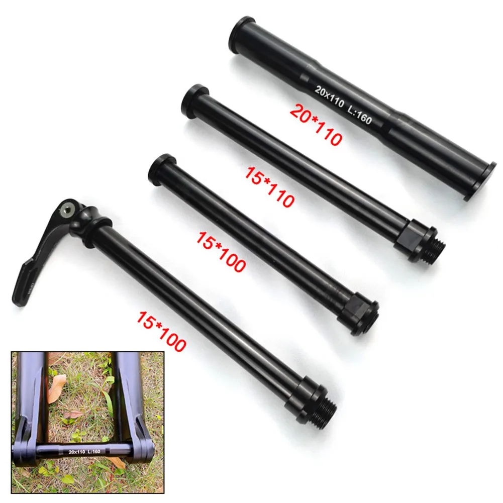 Mountain Bike Bicycle Front Fork Thru Axle Skewer 100x15mm/110x20mm Bike Quick Release Front Fork Barrel Shaft
Mountain Bike Bicycle Front Fork Thru Axle Skewer 100x15mm/110x20mm Bike Quick Release Front Fork Barrel Shaft