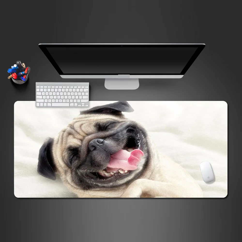 Mouse Pad Gamer New Large HD Desk Mats MousePads Cute Whimsy Dog Pug Dog Anti-slip Carpet Soft Laptop Mice Pad Desktop Mouse Pad
Mouse Pad Gamer New Large HD Desk Mats MousePads Cute Whimsy Dog Pug Dog Anti-slip Carpet Soft Laptop Mice Pad Desktop Mouse Pad