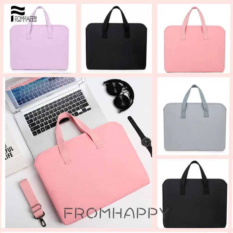 Laptop Shoulders Bag Handbag Pink Blue Grey Black 13 14 15 inch Laptop Messenger Bag Case Waterproof Handheld Laptops Bag
Laptop Shoulders Bag Handbag Pink Blue Grey Black 13 14 15 inch Laptop Messenger Bag Case Waterproof Handheld Laptops Bag
