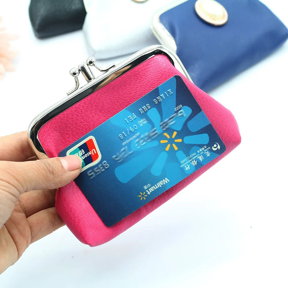 Colorful Double Layer Coin Purse Women Girls Colorful Simple Pu Buckle Wallet Lipstick Portable Money Purse Pocket Bag 
Colorful Double Layer Coin Purse Women Girls Colorful Simple Pu Buckle Wallet Lipstick Portable Money Purse Pocket Bag
