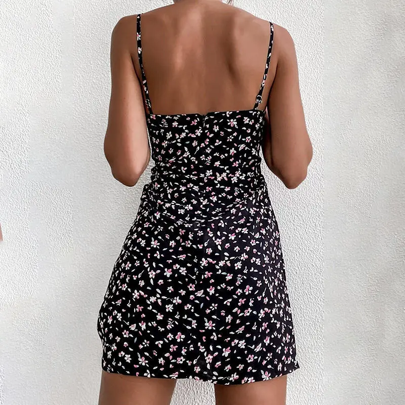 Vestidos De Verano 2021 Fashion Summer Women Strap Dresses Sexy Black Off Shoulder Evening Prom Backless Mini Slip Floral Dress
Vestidos De Verano 2021 Fashion Summer Women Strap Dresses Sexy Black Off Shoulder Evening Prom Backless Mini Slip Floral Dress