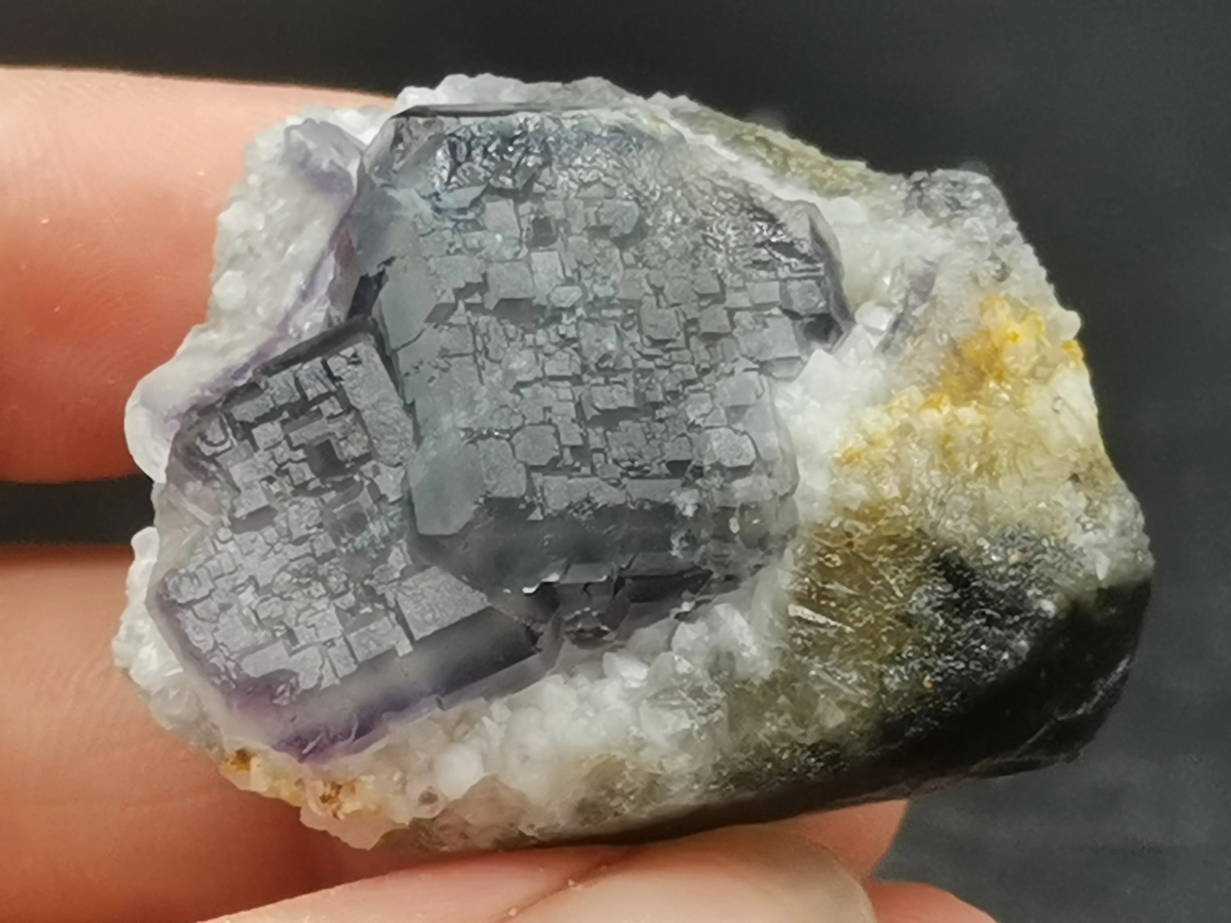 30.2g.Natural crystal polyhedron, blue green fluorite, crystal mineral, crystal specimen
30.2g.Natural crystal polyhedron, blue green fluorite, crystal mineral, crystal specimen