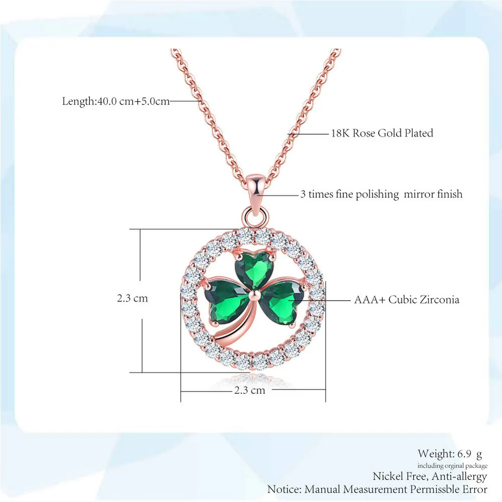 Fashion Rose Gold Pendant Necklace Short Hanging Clavicle Chain Necklace for Women Statement Jewelry Zircon Diamond Necklace
Fashion Rose Gold Pendant Necklace Short Hanging Clavicle Chain Necklace for Women Statement Jewelry Zircon Diamond Necklace