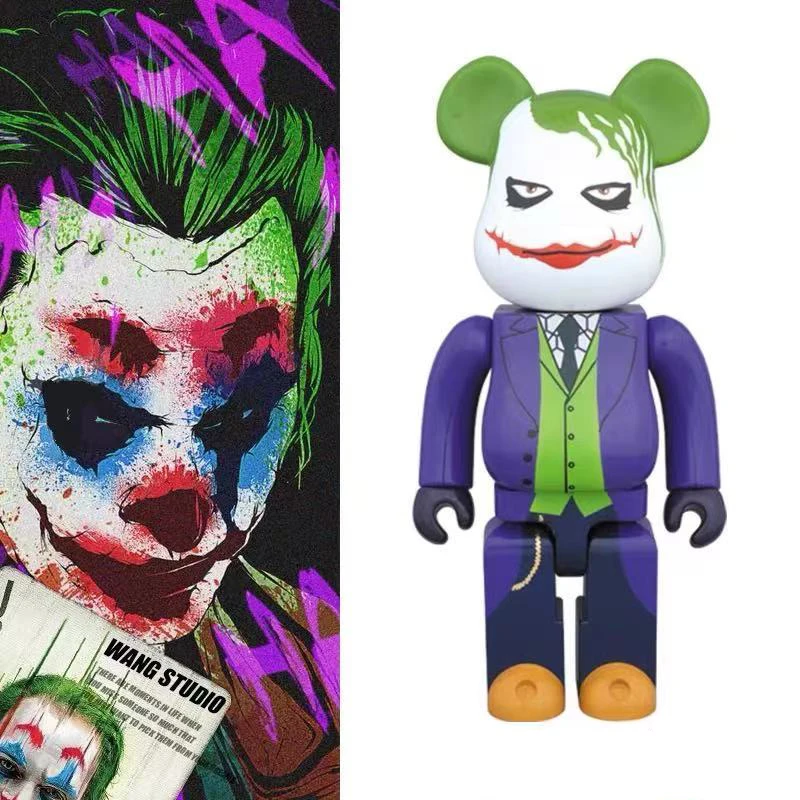 11inch Bearbricklys Anime figure Clown PVC Fashion Co branding Toys Action Figure Collectible Model Toy Gifts With Box
11inch Bearbricklys Anime figure Clown PVC Fashion Co branding Toys Action Figure Collectible Model Toy Gifts With Box