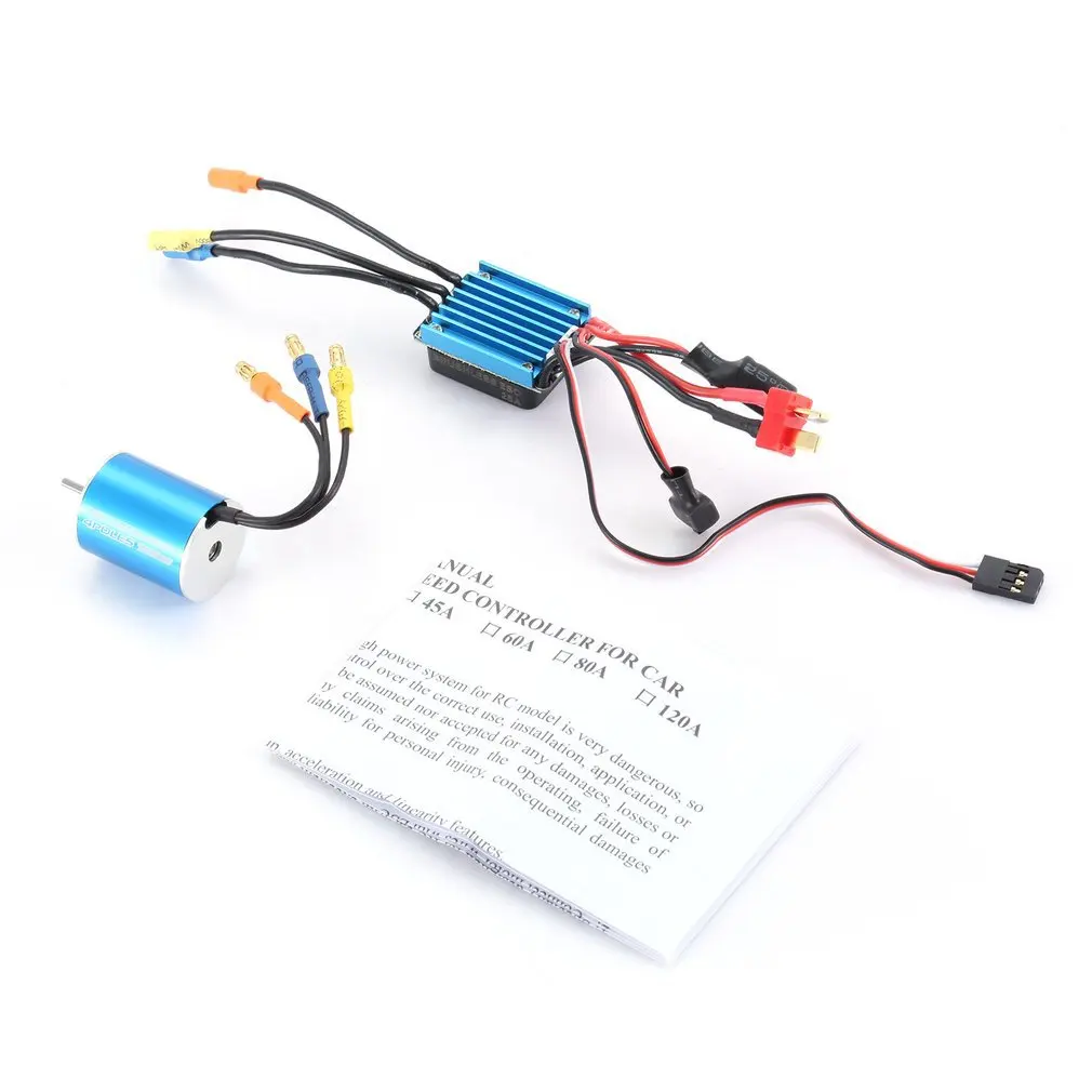 SURPASS HOBBY 2430 7200KV Sensorless Brushless Motor With 25A Brushless ESC Electric Speed Controller For 1/16 RC Car Truck
SURPASS HOBBY 2430 7200KV Sensorless Brushless Motor With 25A Brushless ESC Electric Speed Controller For 1/16 RC Car Truck