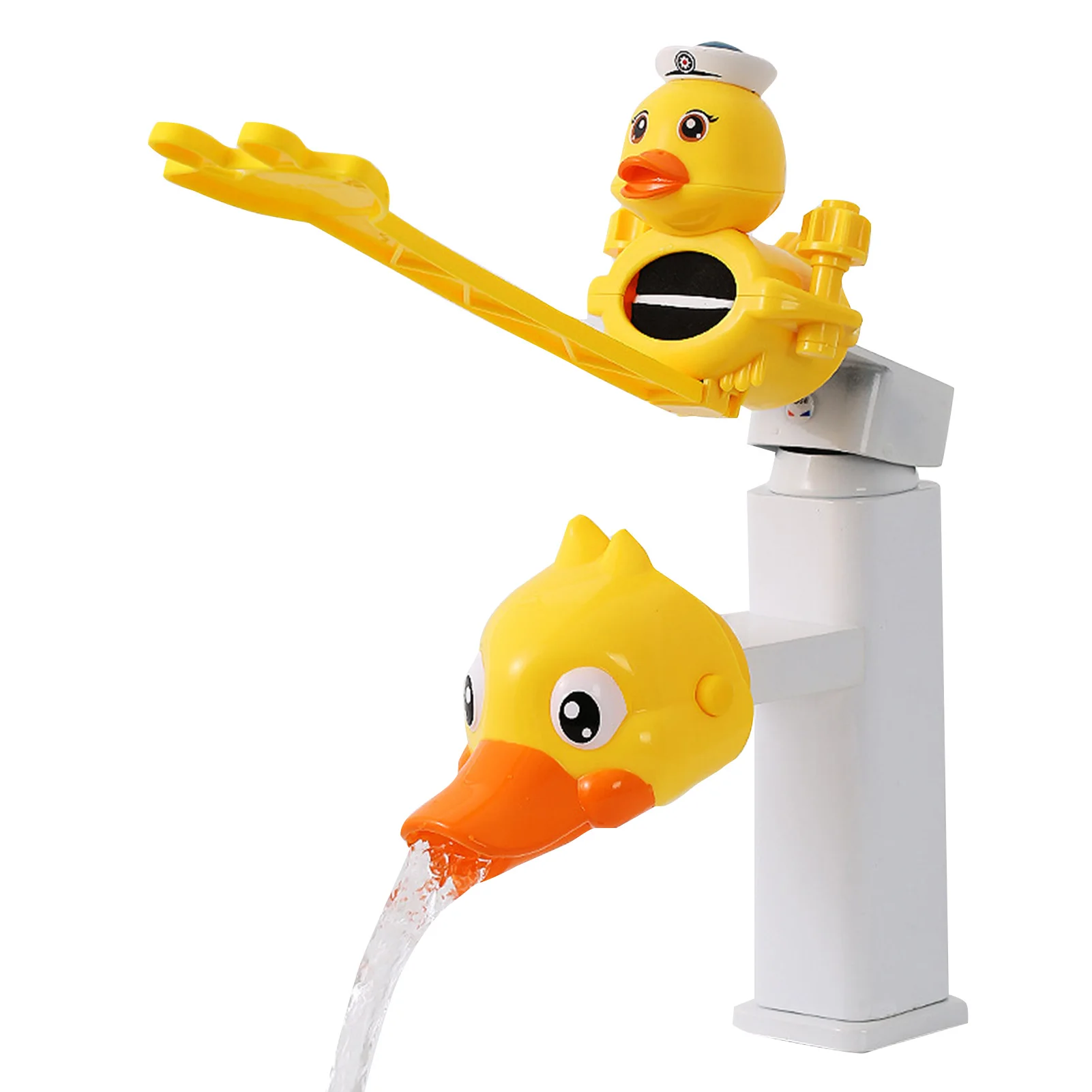 Cartoon Duck Shape Faucet Extender Silicone Splash-proof Extension Sink Water Pipe For Baby Washing Helper Bathroom
Cartoon Duck Shape Faucet Extender Silicone Splash-proof Extension Sink Water Pipe For Baby Washing Helper Bathroom
