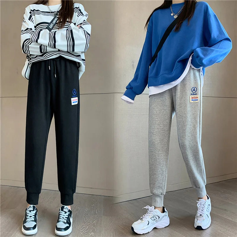 Fall New Sports Pants Women 2021 Gray High Waist Loose Versatile Ankle-Banded Pants Fashion Harem Casual Pants
Fall New Sports Pants Women 2021 Gray High Waist Loose Versatile Ankle-Banded Pants Fashion Harem Casual Pants