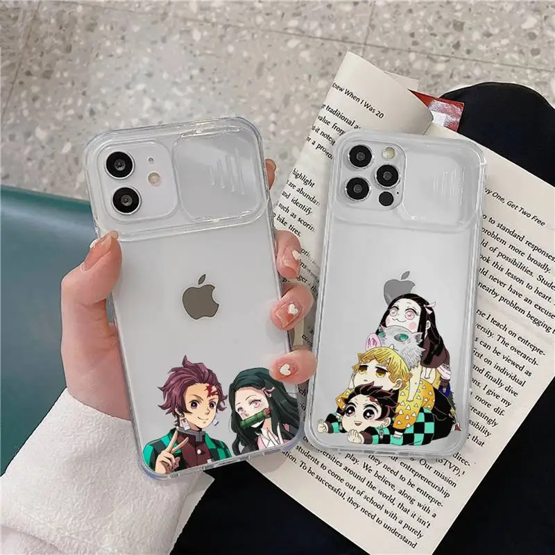 Demon Slayer anime Phone Case Transparent Camera Protection for iPhone 12 11 8 7 se 2020 mini pro X XS XR MAX Plus
Demon Slayer anime Phone Case Transparent Camera Protection for iPhone 12 11 8 7 se 2020 mini pro X XS XR MAX Plus