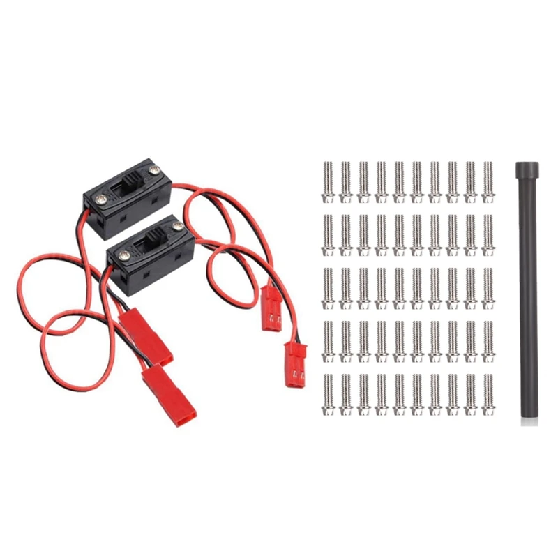1 компл. Металлические винты 1,9 2,2 колесные диски для Traxxas TRX4 TRX6 M2.5 и 2 переключателя питания вкл/выкл. JST Коннектор для HSP
1 компл. Металлические винты 1,9 2,2 колесные диски для Traxxas TRX4 TRX6 M2.5 и 2 переключателя питания вкл/выкл. JST Коннектор для HSP