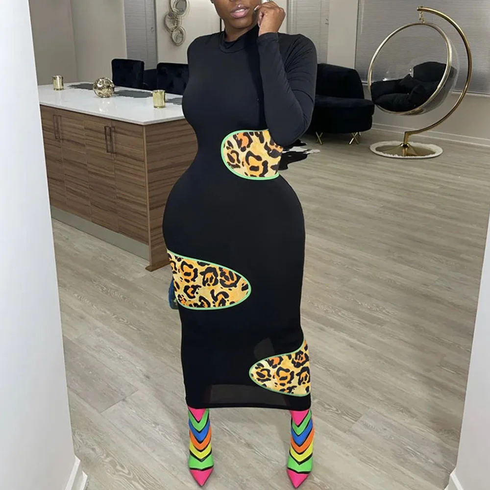 Camouflage Leopard Print Patchwork Bodycon Long Dress Women Spring Long Sleeve Stretchy Sexy Maxi Dresses for Women Vestidos
Camouflage Leopard Print Patchwork Bodycon Long Dress Women Spring Long Sleeve Stretchy Sexy Maxi Dresses for Women Vestidos