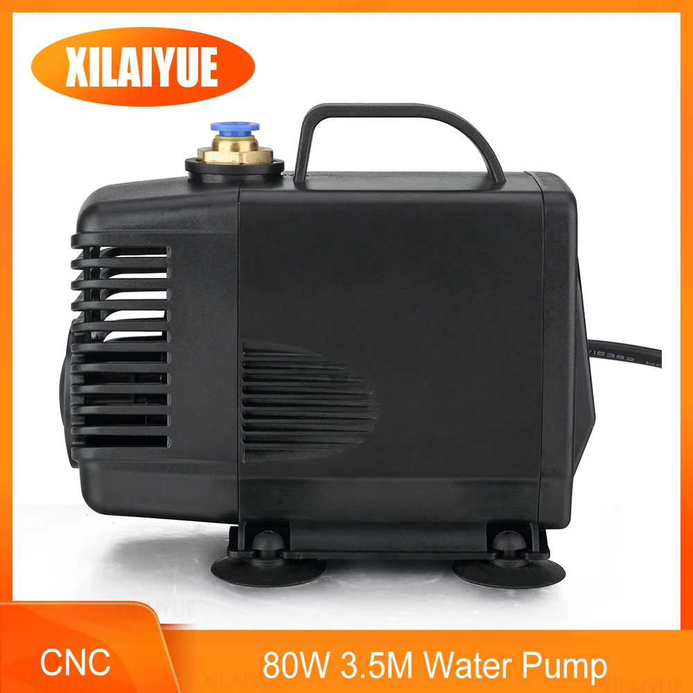 Мульти-Функция погружной водяной насос 80 Вт 3 5 м 3500L/ч IPX8 220V/110v для станка с ЧПУ