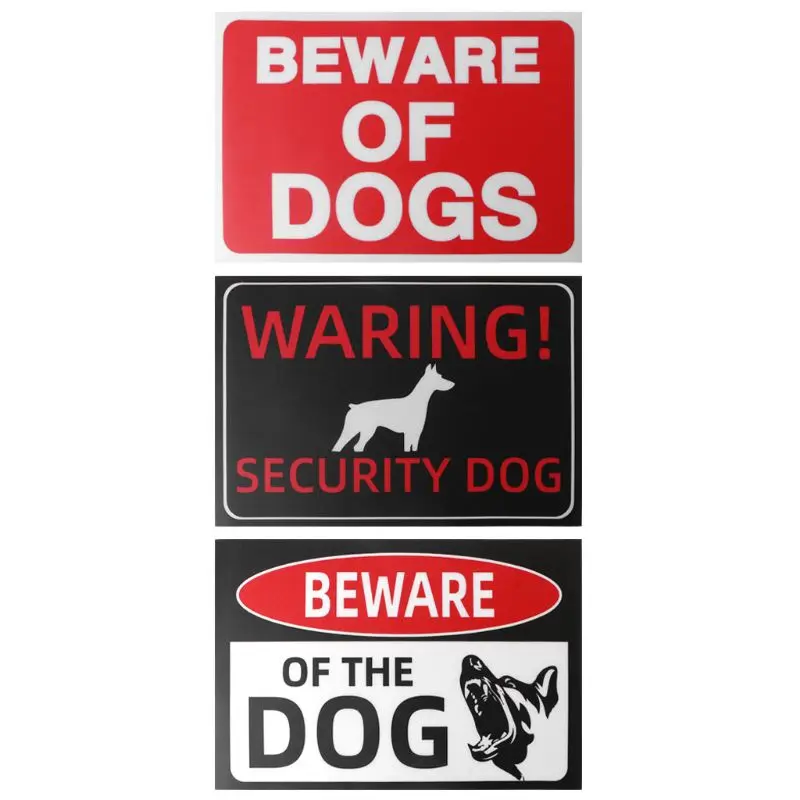 5Pcs Univeral 30x20cm 11.8x7.8 Inches Adhesive Beware of Dog Sign for Fence Home Gates Sticker Wall Warning Guard Dog Signs
5Pcs Univeral 30x20cm 11.8x7.8 Inches Adhesive Beware of Dog Sign for Fence Home Gates Sticker Wall Warning Guard Dog Signs