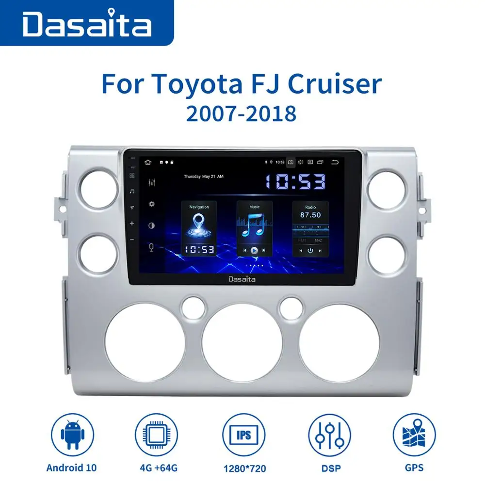 Dasaita автомобильный Android 10,0 Радио 1 Din автомобиль для Toyota FJ Cruiser GPS 2007 2010 2011 2012 2015 2016 TDA7850 64G ROM MAX10
Dasaita автомобильный Android 10,0 Радио 1 Din автомобиль для Toyota FJ Cruiser GPS 2007 2010 2011 2012 2015 2016 TDA7850 64G ROM MAX10