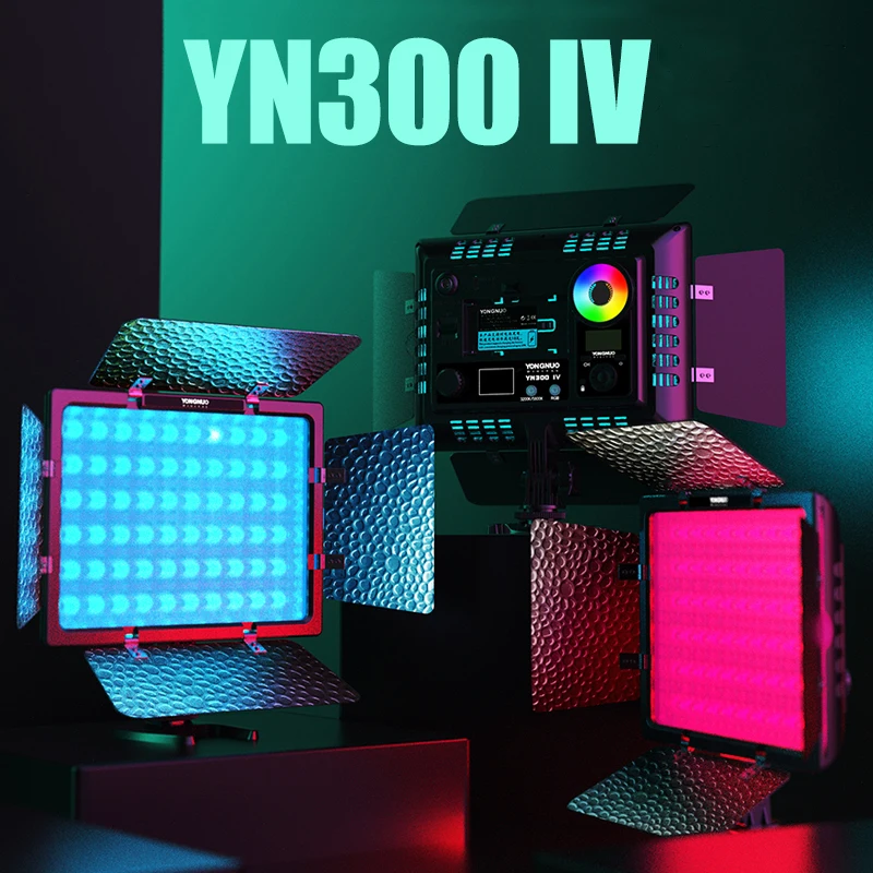 Yongnuo YN300 IV YN-300 IV RGB светильник 3200k-5600K RGB полноцветсветильник для студии видео с адаптером переменного тока
Yongnuo YN300 IV YN-300 IV RGB светильник 3200k-5600K RGB полноцветсветильник для студии видео с адаптером переменного тока