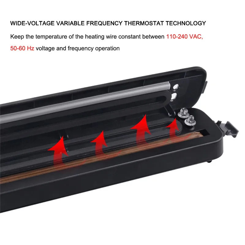 Vacuum Packing Machine For Food Automatic Vacuum Sealer With 10pcs Bags Kitchen Vacuum Packer Household Food Packaging Machine
Vacuum Packing Machine For Food Automatic Vacuum Sealer With 10pcs Bags Kitchen Vacuum Packer Household Food Packaging Machine