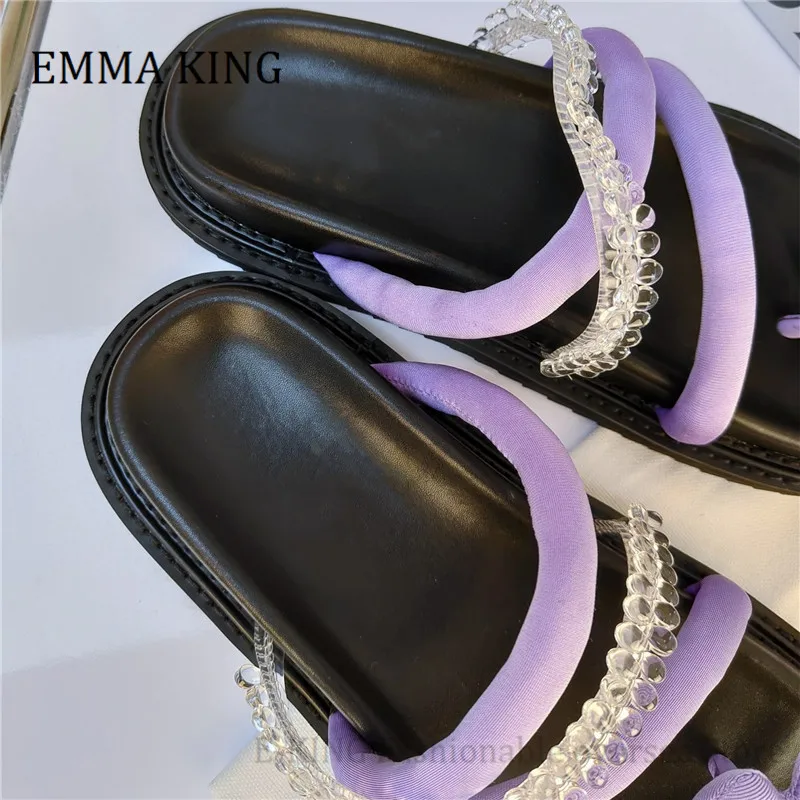 Sweet Girl Flip Flops Crystal Flower Thick Bottom Flat Slippers Women Open Toe Platform Slippers Casual Outdoor Beach Slides
Sweet Girl Flip Flops Crystal Flower Thick Bottom Flat Slippers Women Open Toe Platform Slippers Casual Outdoor Beach Slides