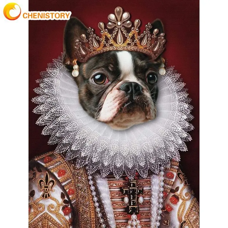 CHENISTORY 5d Diy Diamond Painting Kit Dog Animal Full Square/Round Diamond Embroidery Kit For Adults Kids Home Decor Craft
CHENISTORY 5d Diy Diamond Painting Kit Dog Animal Full Square/Round Diamond Embroidery Kit For Adults Kids Home Decor Craft