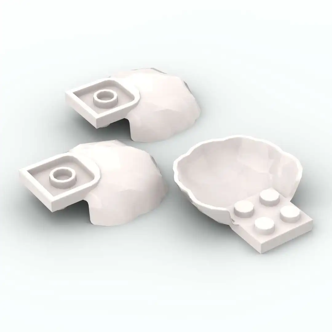 Building Block Parts Clam Scallop Shell with 4 Studs 18970 moc Toys for Children Kids Assembles Particles Educational Gift 60pcs
Building Block Parts Clam Scallop Shell with 4 Studs 18970 moc Toys for Children Kids Assembles Particles Educational Gift 60pcs