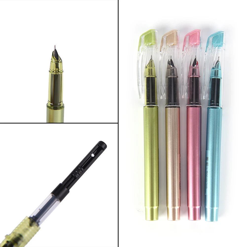 New Cute Kawaii Candy Color Plastic Calligraphy Fountain Ink Pen For Writing Gift Korean Stationery Students Gift
New Cute Kawaii Candy Color Plastic Calligraphy Fountain Ink Pen For Writing Gift Korean Stationery Students Gift