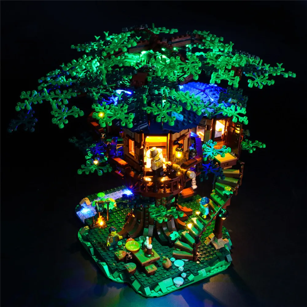LED Light Up Kit For 21318 Ideas Series Tree House Compatible With Brand Building Blocks Model Shining Lamp NOT Included Model 
LED Light Up Kit For 21318 Ideas Series Tree House Compatible With Brand Building Blocks Model Shining Lamp NOT Included Model