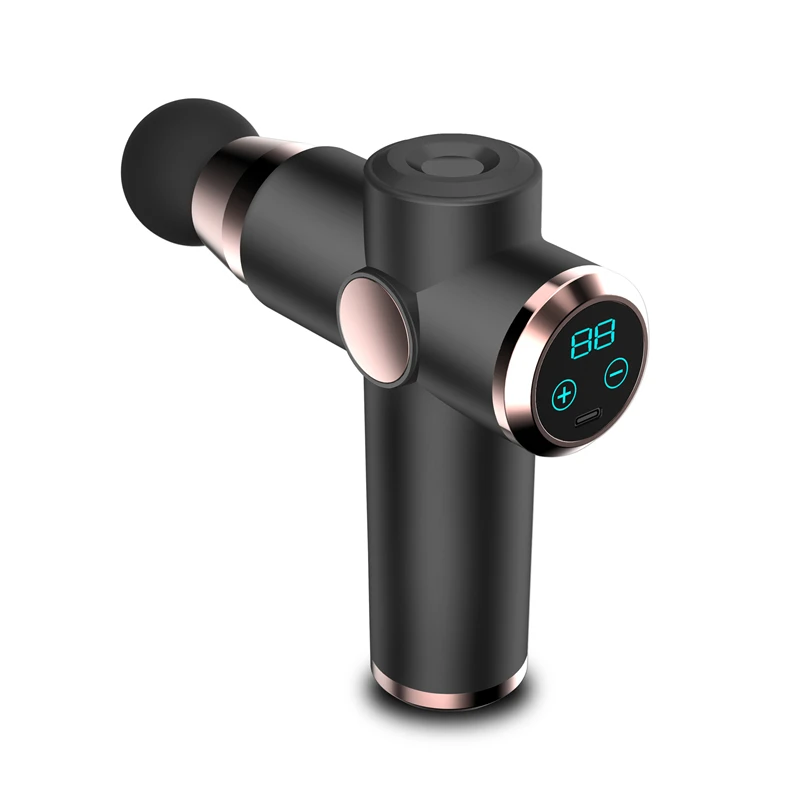 Fascia Gun LCD Display Muscle Massage Gun Portable Neck Muscle Massager Pain Therapy for Body Massage Relaxation Pain Relief 
Fascia Gun LCD Display Muscle Massage Gun Portable Neck Muscle Massager Pain Therapy for Body Massage Relaxation Pain Relief