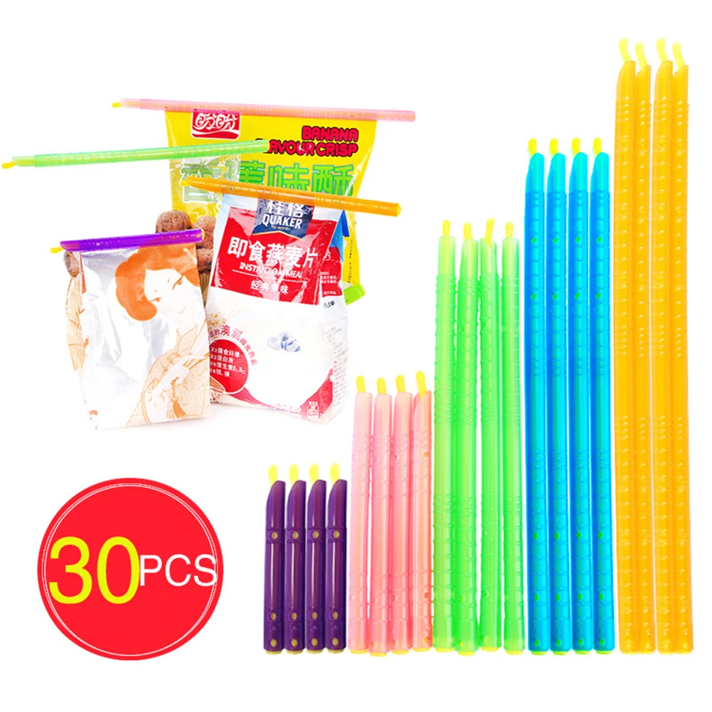 Sealer Stick Food Bag Magic Bag Sealing Clip Fresh Lock Stick Household Kitchen Storage Refrigeration Tools New 8/16/20/24Pcs
Sealer Stick Food Bag Magic Bag Sealing Clip Fresh Lock Stick Household Kitchen Storage Refrigeration Tools New 8/16/20/24Pcs