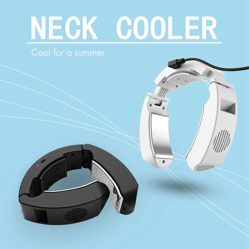 Portable Air Conditioner Neck Fan,Semiconductor Neck Cooler Air Conditioner Wearable,for Travel, Home, Office
Portable Air Conditioner Neck Fan,Semiconductor Neck Cooler Air Conditioner Wearable,for Travel, Home, Office