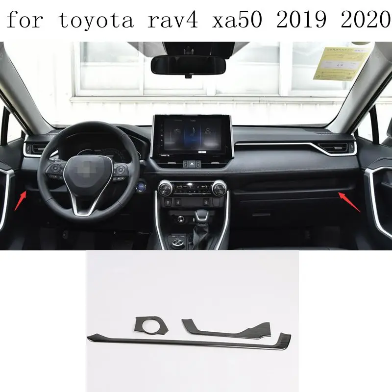 Аксессуары для интерьера накладка стартера зажигания toyota rav4 rav 4 xa50 2019 2020