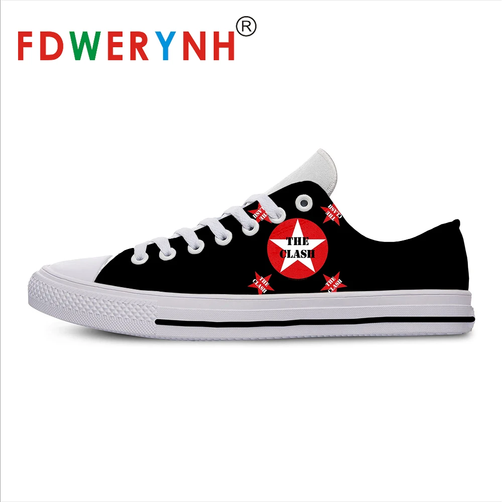 Men's Low-top Casual Shoes The Clash Band Most Influential Metal Bands of All Time 3D Pattern Logo Men Shoes
Men's Low-top Casual Shoes The Clash Band Most Influential Metal Bands of All Time 3D Pattern Logo Men Shoes