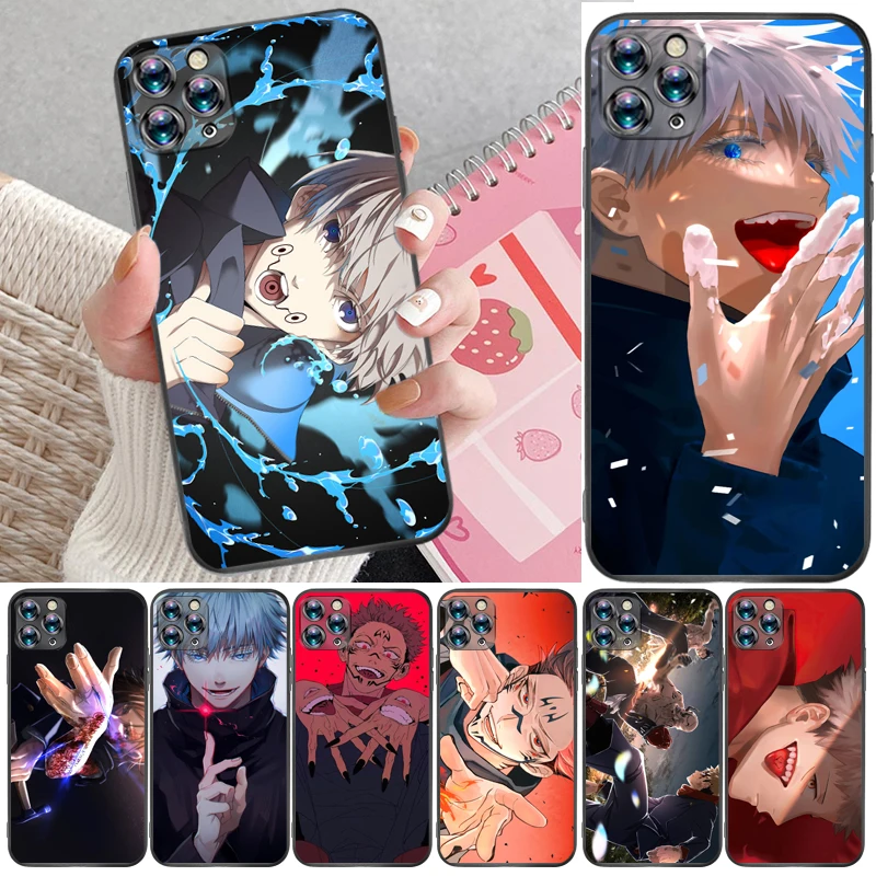 Jujutsu Kaisen Yuji Itadori Sukuna Satoru Gojo Fushiguro Megumi Phone Case For iPhone XR XS Max Cases Back Cover Carcasa
Jujutsu Kaisen Yuji Itadori Sukuna Satoru Gojo Fushiguro Megumi Phone Case For iPhone XR XS Max Cases Back Cover Carcasa