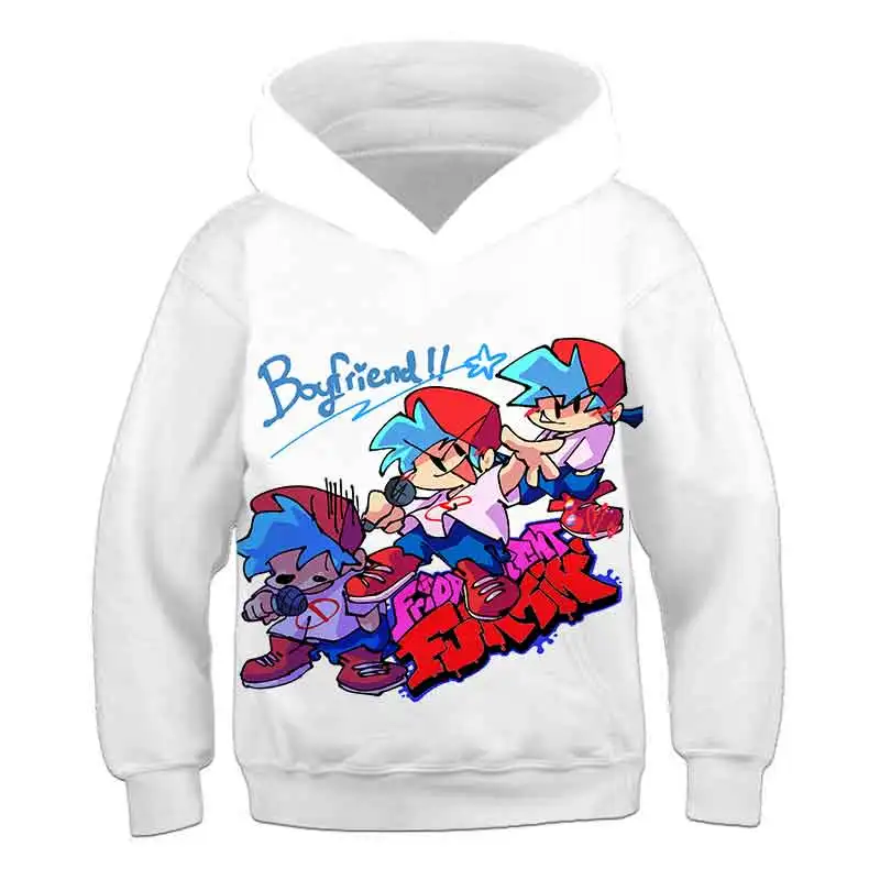 2021 New Game Friday Night Funkin 3D Hoodie Boys Girls Print Hoodie 4-14Yeas kids Autumn and Winter Street Fashion Sweatshirt
2021 New Game Friday Night Funkin 3D Hoodie Boys Girls Print Hoodie 4-14Yeas kids Autumn and Winter Street Fashion Sweatshirt