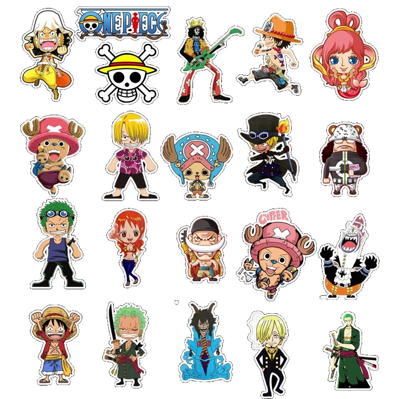 50pcs Anime ONE PIECE Stickers For Skateboard Fridge Guitar Laptop Motorcycle Travel Luggage Cartoon Sticker Gift
50pcs Anime ONE PIECE Stickers For Skateboard Fridge Guitar Laptop Motorcycle Travel Luggage Cartoon Sticker Gift