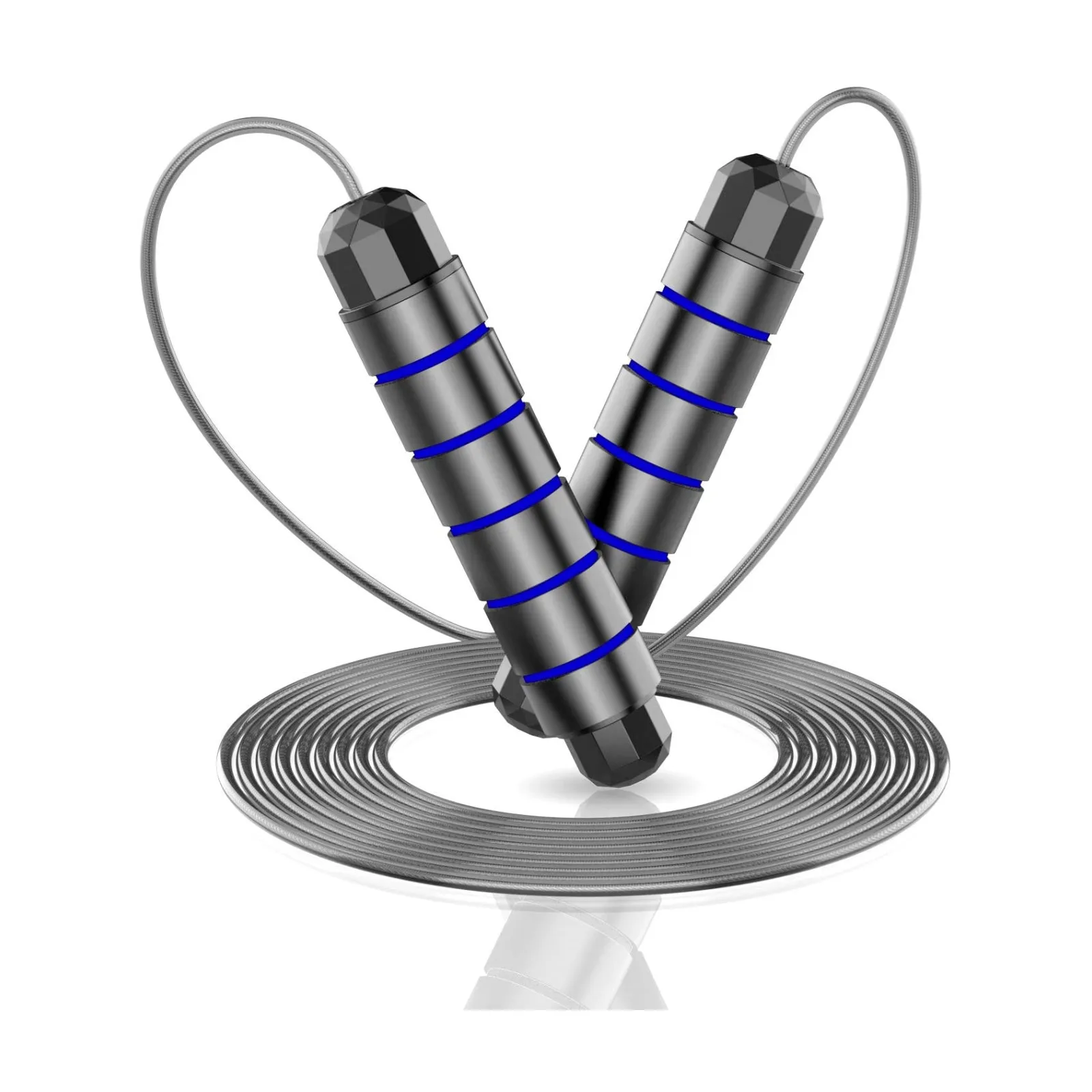 Hot (Pack of 4) Adjustable Jump Ropes, Steel Wire Rope Ball Bearing Skipping Rope, Smoother, 6-Inch Eva Memory Foam Soft Handle
Hot (Pack of 4) Adjustable Jump Ropes, Steel Wire Rope Ball Bearing Skipping Rope, Smoother, 6-Inch Eva Memory Foam Soft Handle