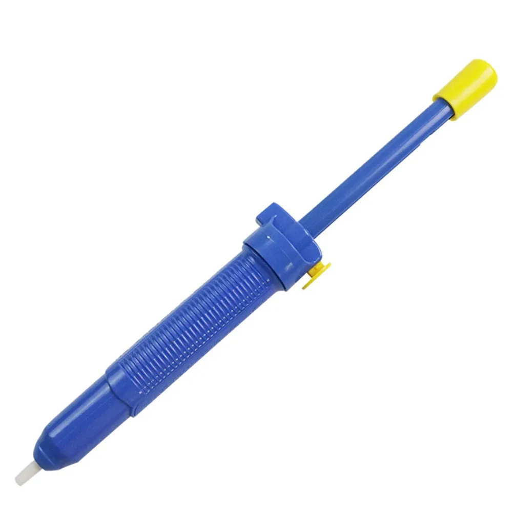 Desoldering Pump Solder Sucker Plastic Powerful Vacuum Solder Sucker Electric Soldering Iron De-Solder Welding Removal Tools
Desoldering Pump Solder Sucker Plastic Powerful Vacuum Solder Sucker Electric Soldering Iron De-Solder Welding Removal Tools