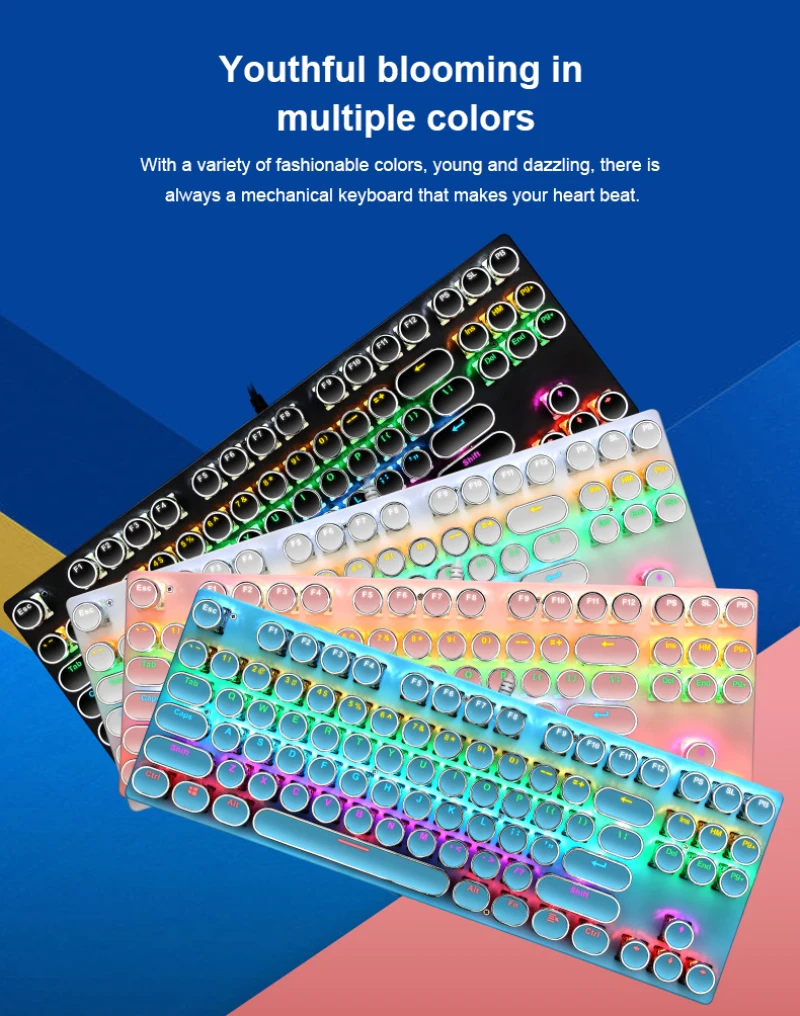 Mechanical keyboard 87 Keys USB Wired RGB LED Backlight Mechanical Gaming Sports Keyboard UK Mice & Keyboard Wired Keyboard
Mechanical keyboard 87 Keys USB Wired RGB LED Backlight Mechanical Gaming Sports Keyboard UK Mice & Keyboard Wired Keyboard