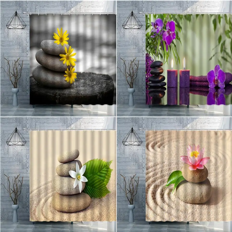 Штора для душа Zen из полиэстера, водонепроницаемая занавеска 3D для пляжа, с зелеными листьями, водными цветами, океан, экран для ванной комна...
Штора для душа Zen из полиэстера, водонепроницаемая занавеска 3D для пляжа, с зелеными листьями, водными цветами, океан, экран для ванной комна...