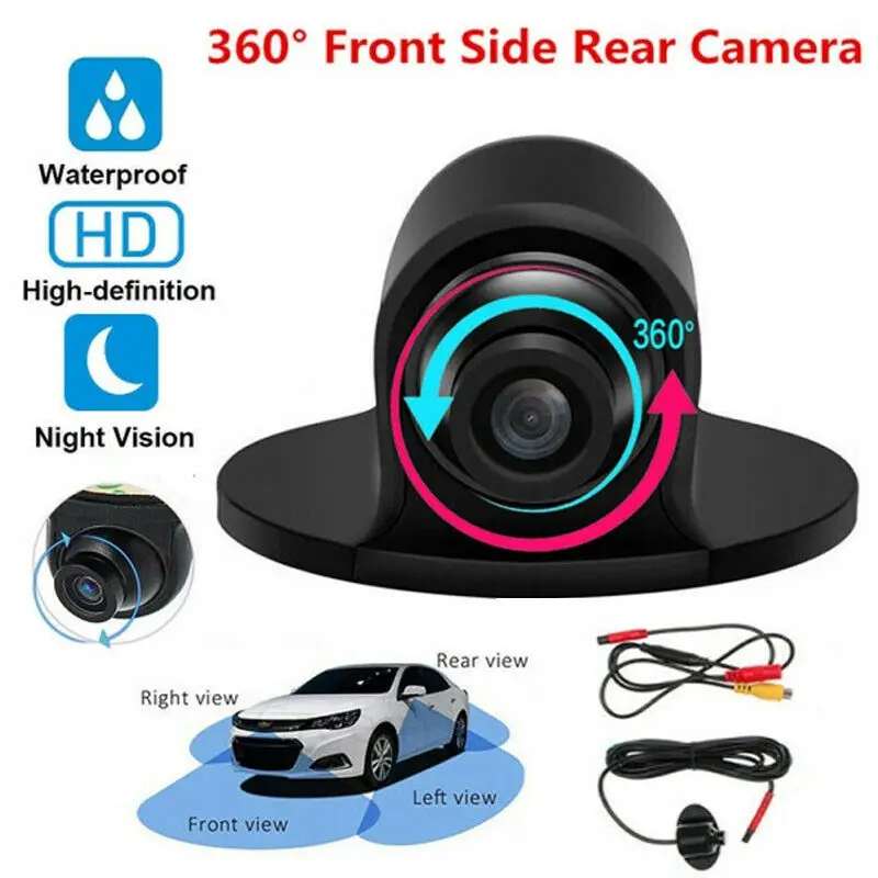 New 360° Car Rear and Side View Backup Reversing Camera CCD CMOS Night Vision Wide Angle Parking Camera For Auto Side View
New 360° Car Rear and Side View Backup Reversing Camera CCD CMOS Night Vision Wide Angle Parking Camera For Auto Side View