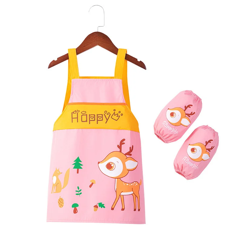 1Set Cartoon Dinosaur Waterproof Kids Aprons Sleevelet Suit Kitchen Pastry Chocolate Cake Baking Pinafore Home Cleaning Tools
1Set Cartoon Dinosaur Waterproof Kids Aprons Sleevelet Suit Kitchen Pastry Chocolate Cake Baking Pinafore Home Cleaning Tools