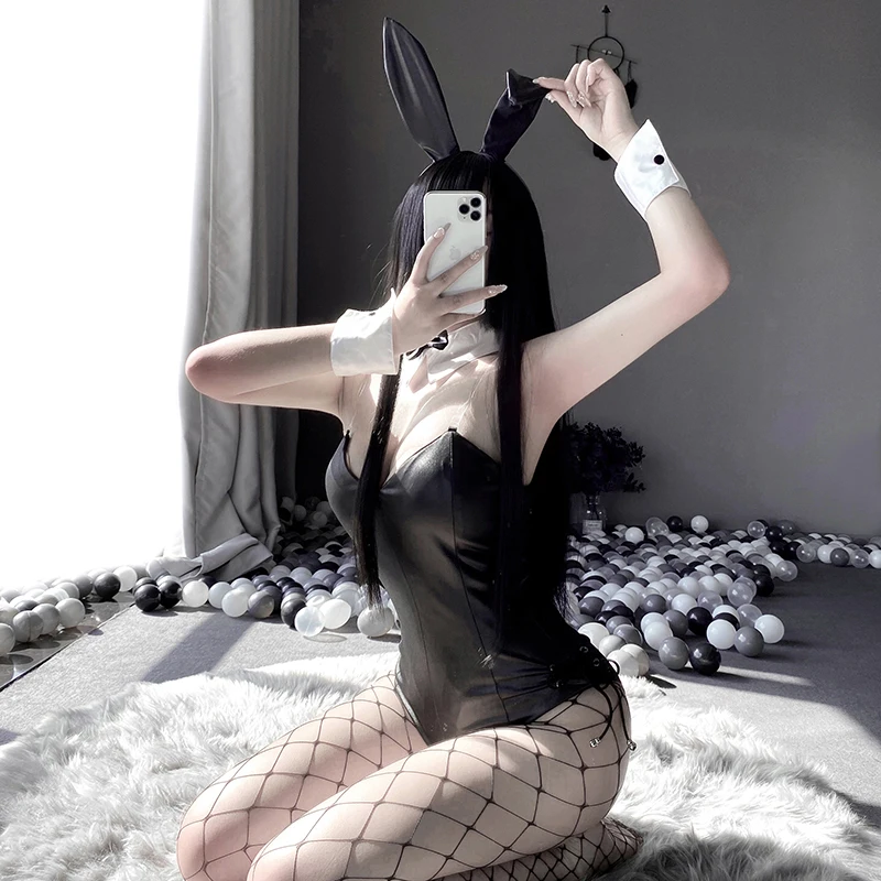 Bunny Girl Sexy Lingerie Anime Cosplay costume Rabbit Bodysuit Erotic Outfit Wrapped Chest Sweet Gift For Girlfriend For Woman
Bunny Girl Sexy Lingerie Anime Cosplay costume Rabbit Bodysuit Erotic Outfit Wrapped Chest Sweet Gift For Girlfriend For Woman