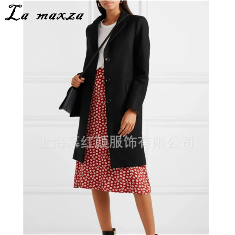 2019 New Arrival Winter Black Coat Oversize Office Lady Slim Fit Elegant Fashion Womens Coats
2019 New Arrival Winter Black Coat Oversize Office Lady Slim Fit Elegant Fashion Womens Coats