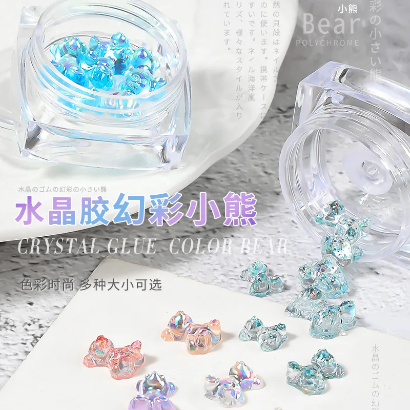 1Box Small Bear Designs Nail Rhinestones Mix Mini Stones 3D Charm Resin Material Manicure Jewelry Accessories For Nail Art
1Box Small Bear Designs Nail Rhinestones Mix Mini Stones 3D Charm Resin Material Manicure Jewelry Accessories For Nail Art