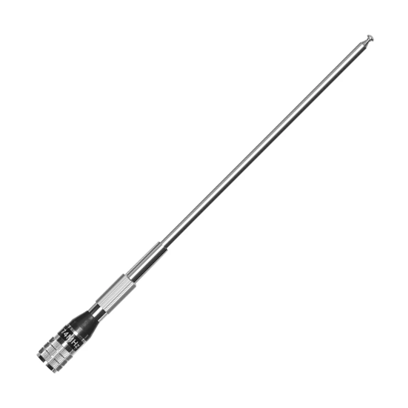 SMA-MALE 71A UHF 400-470Mhz Walkie Talkie Antenna Metal Telescopic Antenna High Gain Mast Two Way Radio Aerial For RETEVIS TYT
SMA-MALE 71A UHF 400-470Mhz Walkie Talkie Antenna Metal Telescopic Antenna High Gain Mast Two Way Radio Aerial For RETEVIS TYT