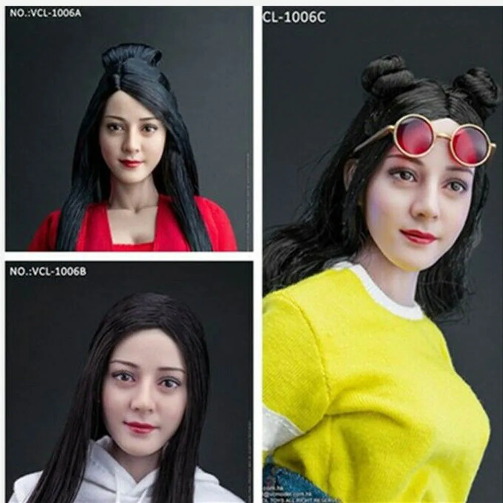 In Stock 1/6 Scale VERYCOOL VCL-1006 Asian Beauty Hair Head Carving Fit 12'' TBL Action Figure Body
In Stock 1/6 Scale VERYCOOL VCL-1006 Asian Beauty Hair Head Carving Fit 12'' TBL Action Figure Body