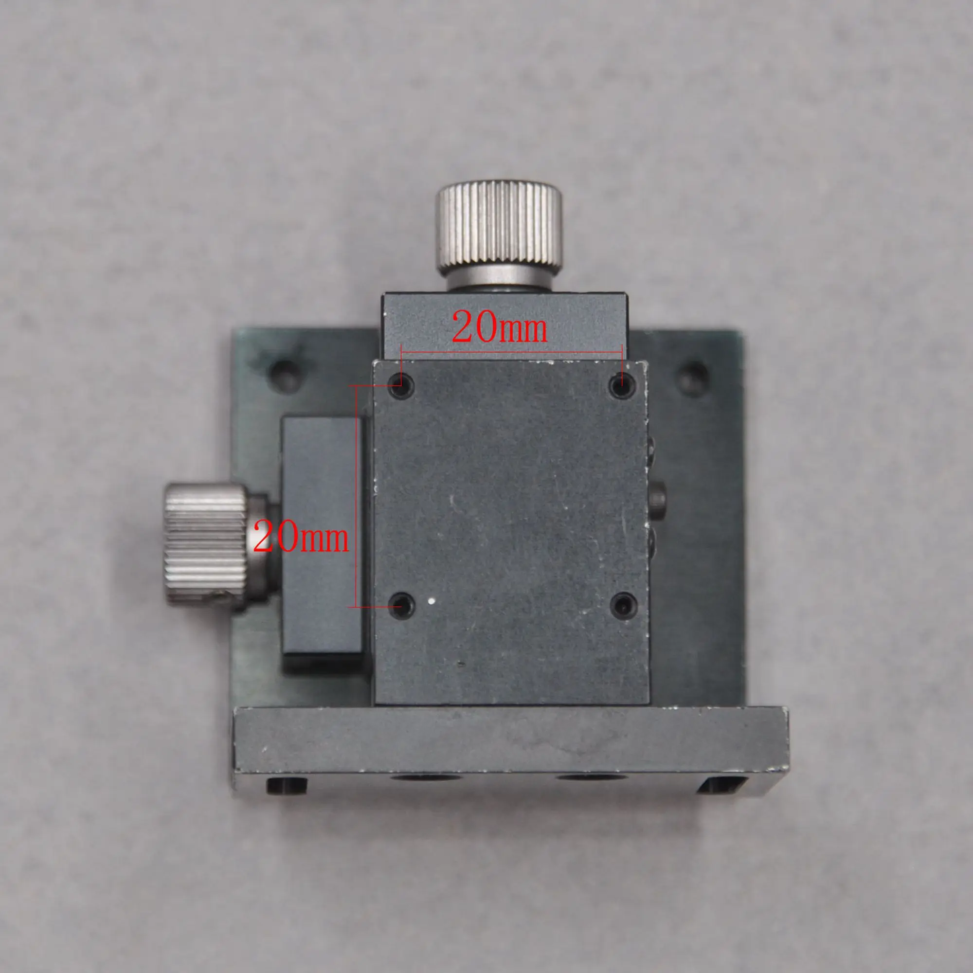 XY axis translation stage optical 25 * 25mm table manual high precision fine adjustment displacement slide plus or minus 5mm
XY axis translation stage optical 25 * 25mm table manual high precision fine adjustment displacement slide plus or minus 5mm